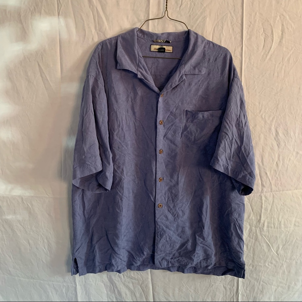 Tommy Bahama 100% Silk Button Down Shirt
